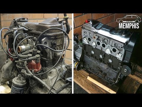 Refreshing an 80s VOLKSWAGEN engine | Volkswagen Golf Mk1 Engine swap