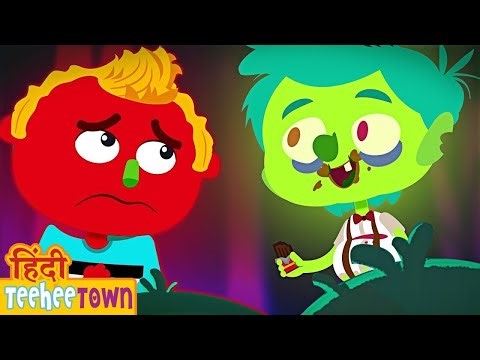 Haunted Johny Johny | Spooky Scary Skeletons Songs By Teehee Toli