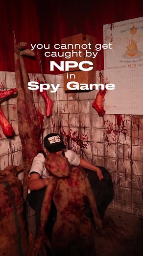 🥶You must be creative when hiding in this Spy Game to avoid being caught by NPC! more info at link in bio #SpyGame #roleplay #spy #missionimpossible