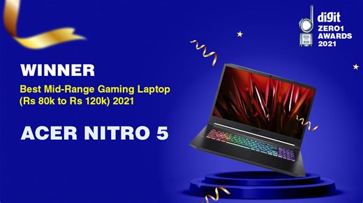 Digit Zero1 Awards 2021: Best Mid-Range Gaming Laptop | Digit