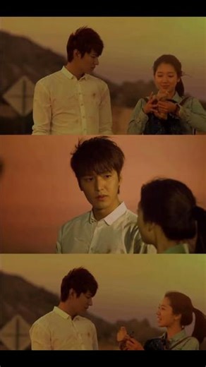 叹呐，你也会想念加州日落的🌅对吧？！ #继承者们李敏镐朴信惠 #金叹 #加州日落 #加州海滩日落 #圣莫尼卡海滩
