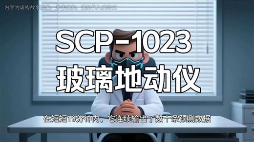 【研究员小E】SCP-1023 玻璃地动仪
