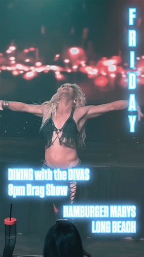 Hamburger Marys Long Beach on Instagram: "Fri Viewing Party and Drag Show. 7pm Rupaul’s Drag Race Viewing Party. 8pm Drag Show. Featuring Rupaul’s Drag Race Superstar April Carrion, Dolly Levi, Ornan DelValle Facade and hosted by Jewels along Beach! #dragqueen #dragshow #longbeach #drag #lgbtq drinks bachelorette birthday rupaulsdragrace viewingparty fridaynight"