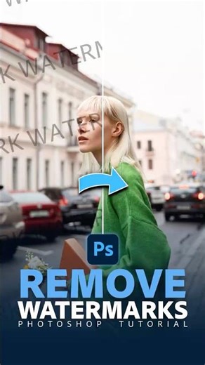 Remove Watermarks in Photoshop with Generative Fill