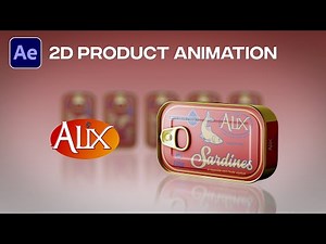 How to Create 2D Product Advertisement in After Effects - Easy Tutorial