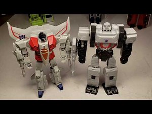 Transformers Authentics 5" MEGATRON & STARSCREAM [Cdog Cdog Reviews]