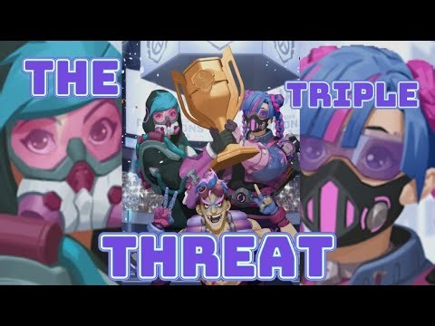TRIPLE THREATS | Overwatch 2 [feat. Tracer, Mei, & Junkrat.]