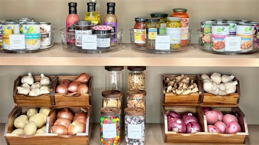 Watch Tips On How to organize your pantry on Amazon Live