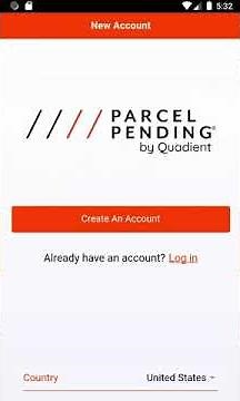 Using the Parcel Pending App