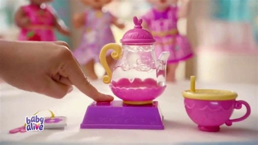 Baby Alive Bubbly Tea Party TV Spot, 'Tea for You and Me'