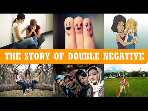 English Lesson | Grammar | The Story of Double Negative