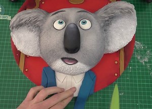 Koala Buster Moon Sing Cake Tutorial By: Zoe's fancy cakes | MetDaan Cakes