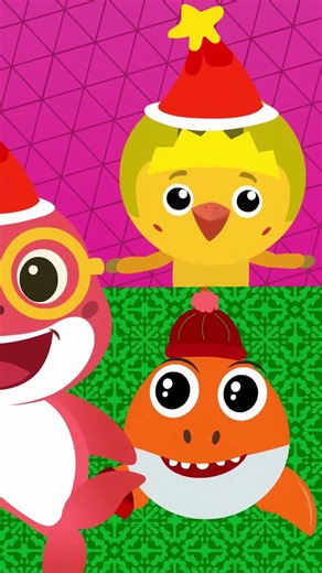 Christmas Shark with Friends 🎄🦈 | part 12 | Little Fish Tales | #shorts