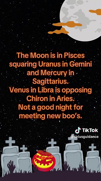 Be careful out there. #halloween #astrology #astrologer #fyp