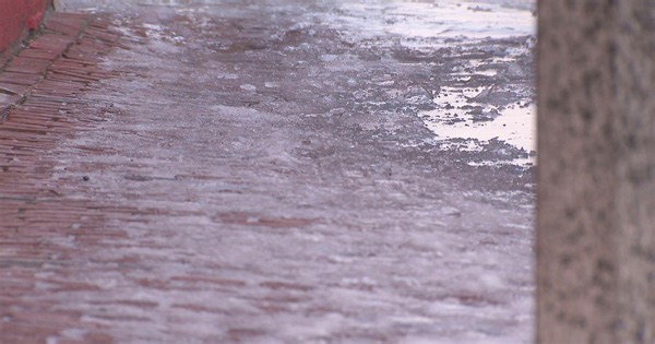 Why are property owners required to shovel public sidewalks in Massachusetts?