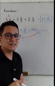695K views · 56K reactions | Aprende a sumar a varias fracciones mixtas de dos formas distintas | Profe Jesús Grajeda Rosas | Facebook