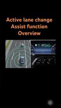 #Active lane change Assist function overview #automobile #function #lanechange Mercedes vehicle lane