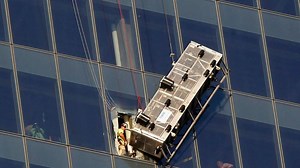 Dangling Window Cleaners Rescued