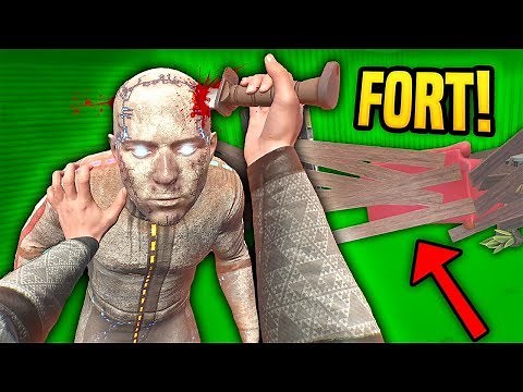 BUILDING A FORT TO SURVIVE THE ZOMBIE APOCALYPSE - Boneworks VR Gameplay (Warehouse Update)
