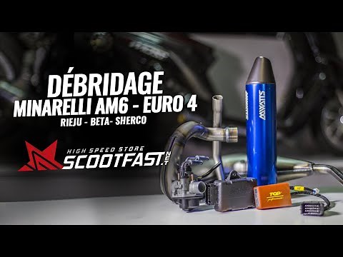 DÉBRIDAGE 50cc AM6 EURO 4 ! La solution pour Rieju, Beta RR et Sherco
