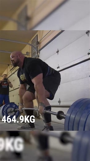 1,025 Deadlift 💪 | Brian Shaw
