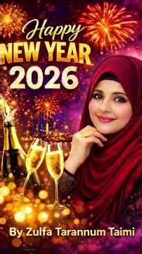 New Year Special Poem | Beautiful Nazm | By Zulfa Tarannum Taimi
