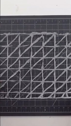 Make your own glue gun stencils to create any patterned collage paper you can imagine! #mixedmedia