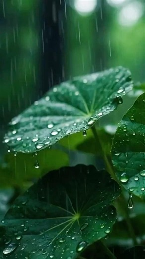 Heavy Jungle Rain Sounds 🌿 | Pure Tropical ASMR No Music #asmr #rain #junglerain #tropicalrain