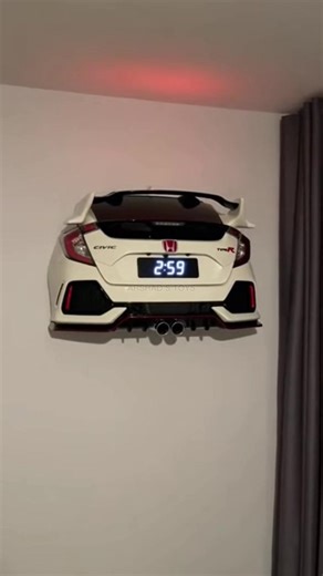 Nuevo despertador de pared para fans de Honda Civic