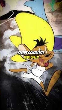 How FAST is Speedy Gonzales?! #looneytunes #cartoons #coyotevsacme #bugsbunny #warnerbros