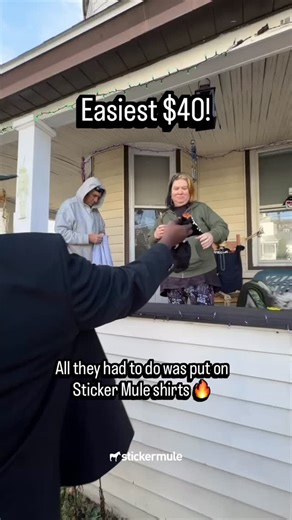 Text hi to 73522 🤗 #StickerMule #Stickers #FreeMoney | Sticker Mule