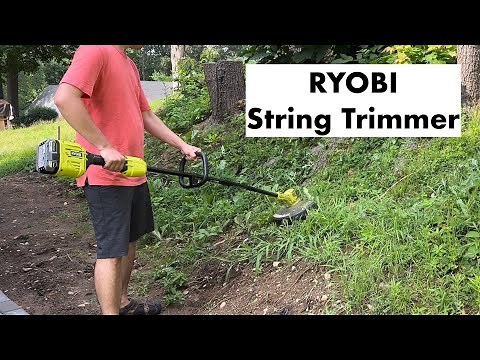 RYOBI ONE+ HP 18V Brushless 13" Cordless String Trimmer P20120 Review
