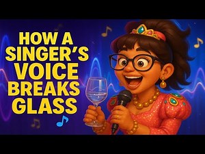 How Singers Can Break Glass — The Science of Resonance 🎤🧩