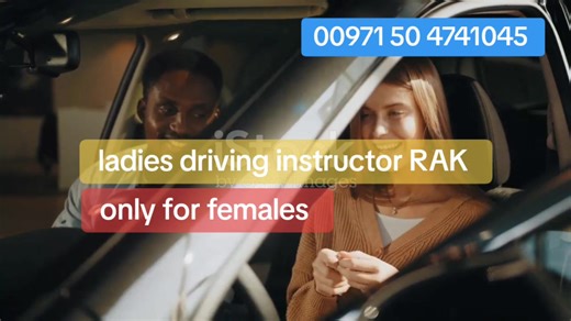 A ladies driving school is a specialized driving institution that focuses on providing driving lessons and training primarily for women. These schools aim to create a comfortable and supportive environment where women can learn to drive confidently and safely ladies driving instructor RAK join us 00971 50 4741045 #ladiesschool #ladiesdriving #myrak #drivinglicense #رأس_الخيمة #rasalkhaima