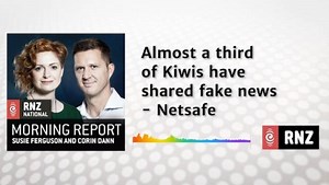 Almost a third of Kiwis have shared fake news - Netsafe