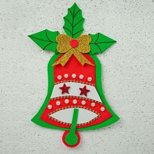 43K views · 621 reactions | Tutorial para hacer campanas navideñas #navidad #art #Christmas | Casa de manualidades | Facebook