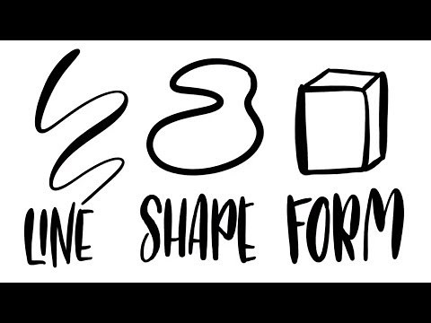 Design Elements Line, Shape, & Form // Sample Lesson