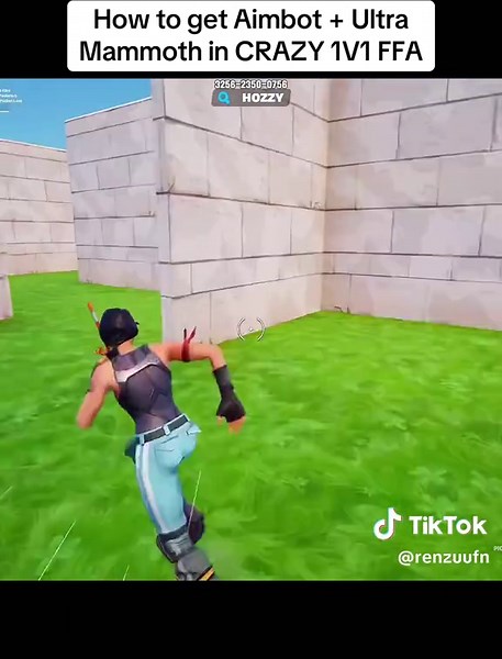 Aimbot & Ultra Mammoth Combo in Fortnite Creative