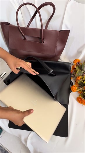 Nashqad cusub oo aad ku qaadan karto computer/laptop iyo qalabka shaqada 👜 Styl casri ah oo qurux badan 🌟 Tayo sare ✨ Design cusub oo labadaba ku habboon shaqo & labis 📞Numberka profileka saaran nagasoo wac #beelegant