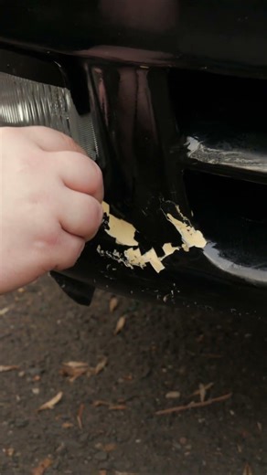 Fixing my car paint for 5$ #automobile #diy #touchup #toyota #celica #popup #jdm #funny