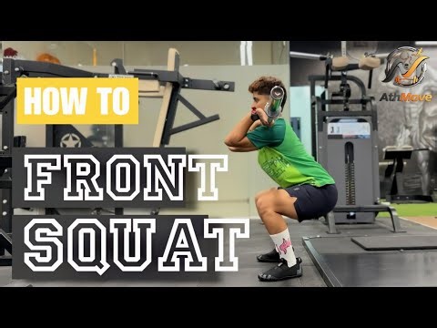 How to Do Front Squat | Correct Form & Technique | ATHMOVE