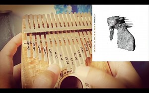 Coldplay - Clocks Kalimba Tabs Letter & Number Notes Tutorial - KalimbaTabs.net