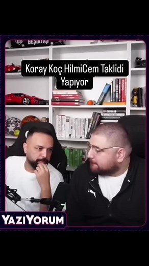 Koray Koç'un Hilmi Taklidi
