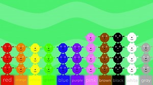 The Colorbubblies Song幼儿英语1 婴儿英语1亲子教育 动画 卡通 色彩 儿童 童年 画画