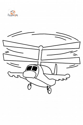 Military Helicopter coloring page for kids ♥ Print and Online!