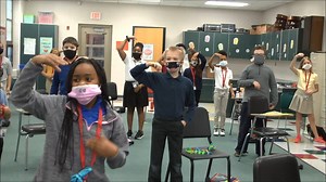 The von Trapp Family has nothing on these Liberty fifth graders! Learning SOLFEGE, more commonly known as Do, Re, Mi, is a process used to teach sight reading, aural skills, and to work on pitch. Students learn the syllables and use hand symbols to go along with them. | Lima City Schools