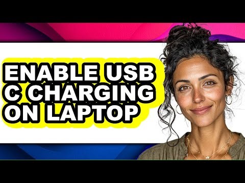 How to Enable Usb C Charging on Laptop (full Guide)