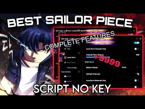 [BEST🔥] Sailor Piece script No Key, Auto solve puzzle, Bring mobs, Auto Quest, Auto dungeon