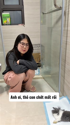 Giving my little sister a cute pet rabbit #shorts