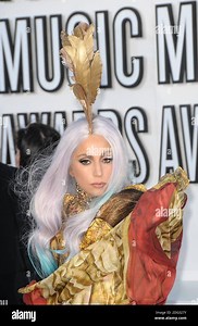 Lady Gaga at 2010 MTV Video Music Awards (MTV VMAs) at the Nokia Theatre - Los Angeles, Ca Stock Photo - Alamy